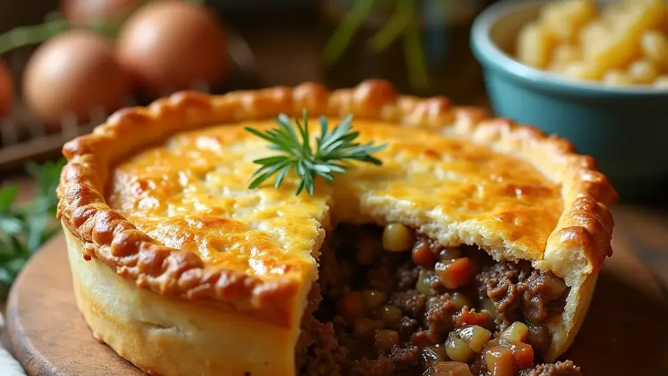 Ground Beef Pot Pie