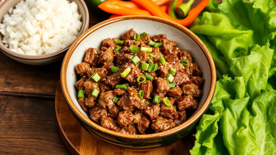 ground beef bulgogi