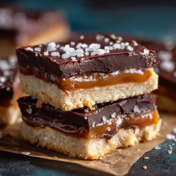 Festive no bake peanut butter bars cut into squares with glossy chocolate topping and holiday sprinkles
